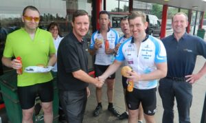 County Insurance support SEIB on charity bike ride