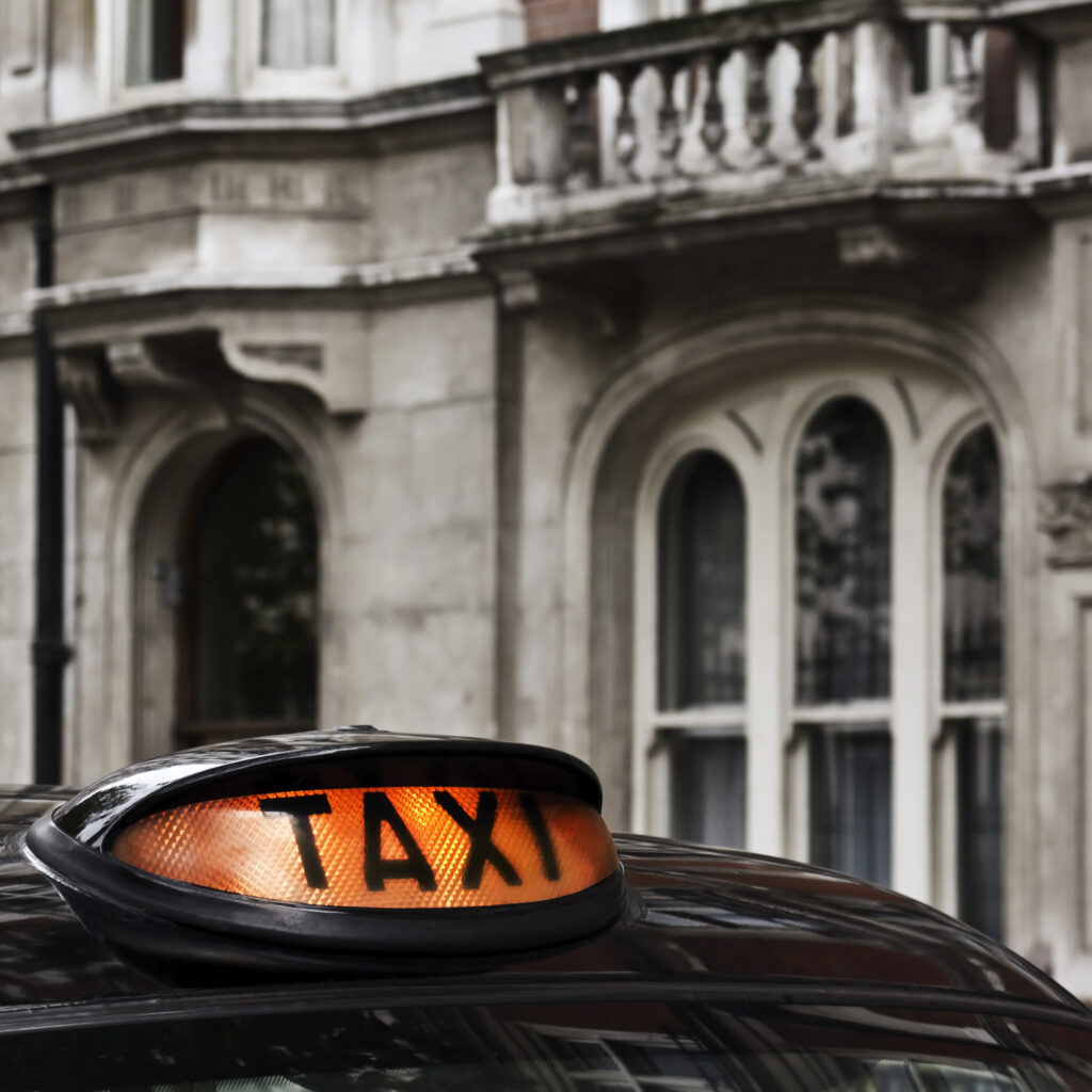 Taxi sign