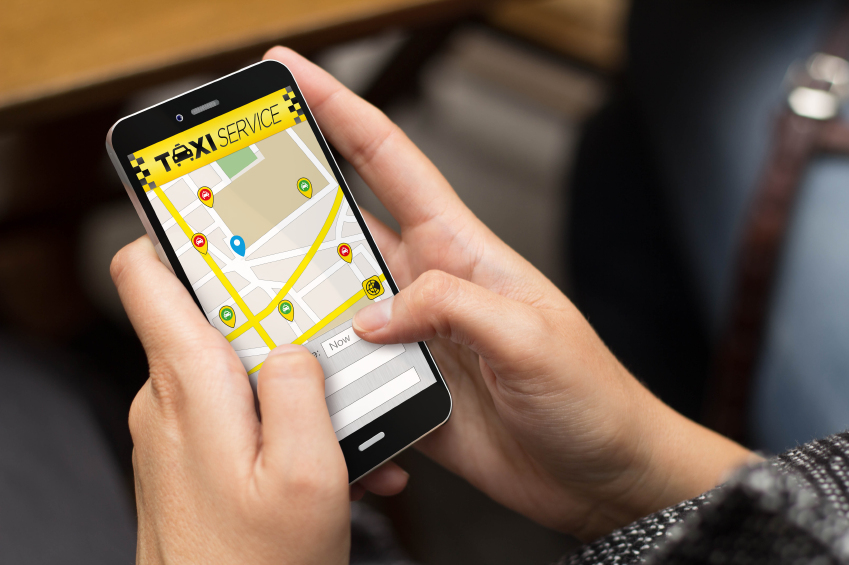 Smartphone Taxi App